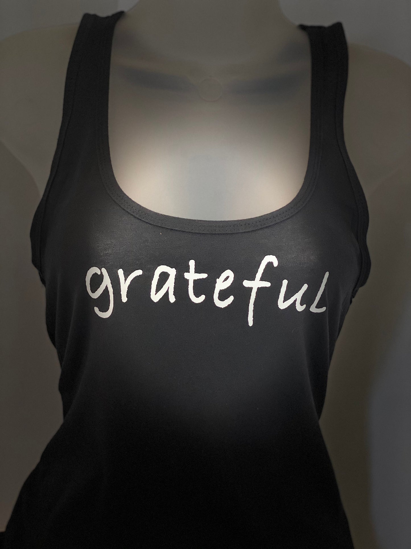 Grateful Tank, T-shirt, Hoodie, or Tote, Inspirational shirt, Positive message, Thankful hoodie