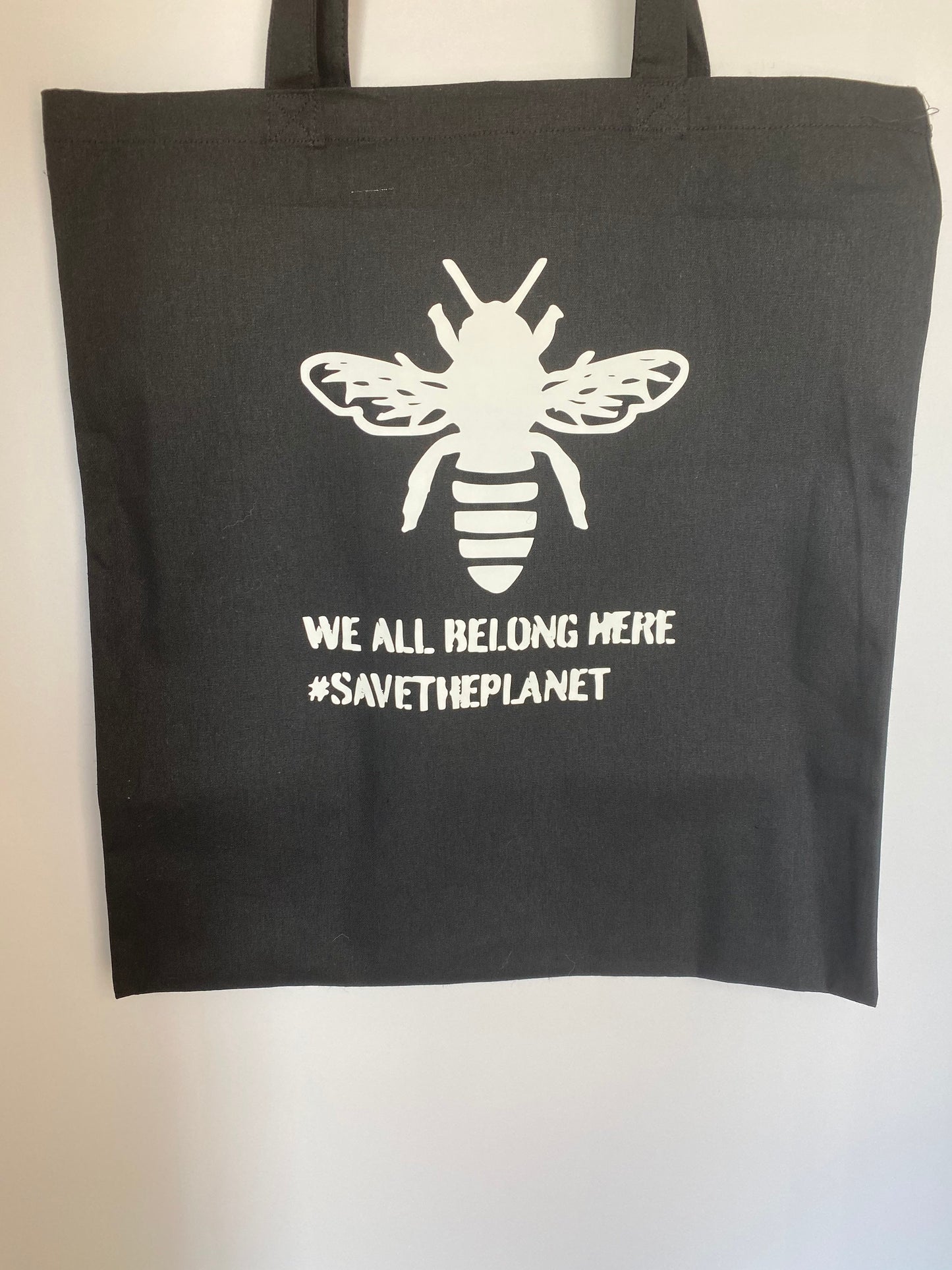 Save the Planet Bee Tote, Tank, Hoodie, or T-shirt, We all Belong, Bee Conservation, Nature Lover, Bee lover t-shirt