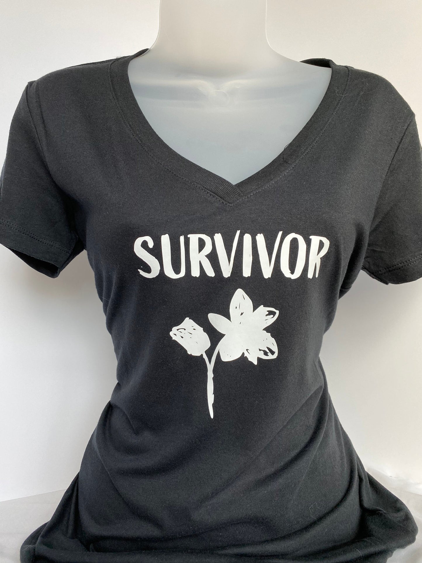 Survivor Floral Tank, T-shirt, Hoodie, or Tote, Survivor Gift