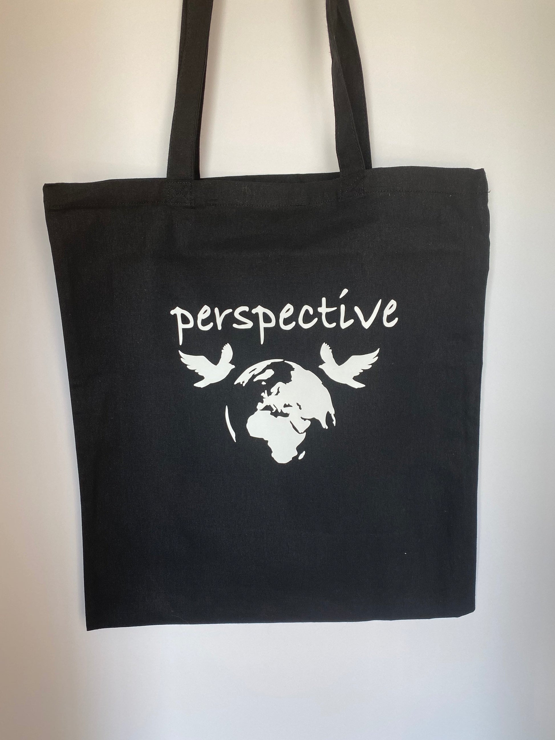 Perspective T-shirt, Tank, Hoodie or Tote, Peace t-shirt, Inspirational Message, Minimalist Clothing, Black and White