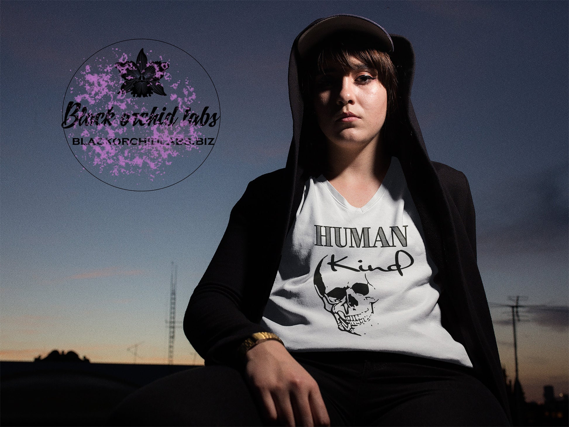Humankind Hoodie, T-shirt, Tank, or Tote, Humanity Hoodie, Kindness Shirt, Positive Messages, Skull Shirt