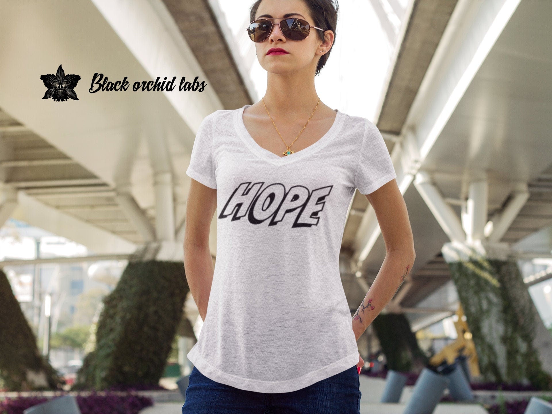 Hope Tank, T-shirt, Hoodie, or Tote, Positive Message, Inspirational Shirt