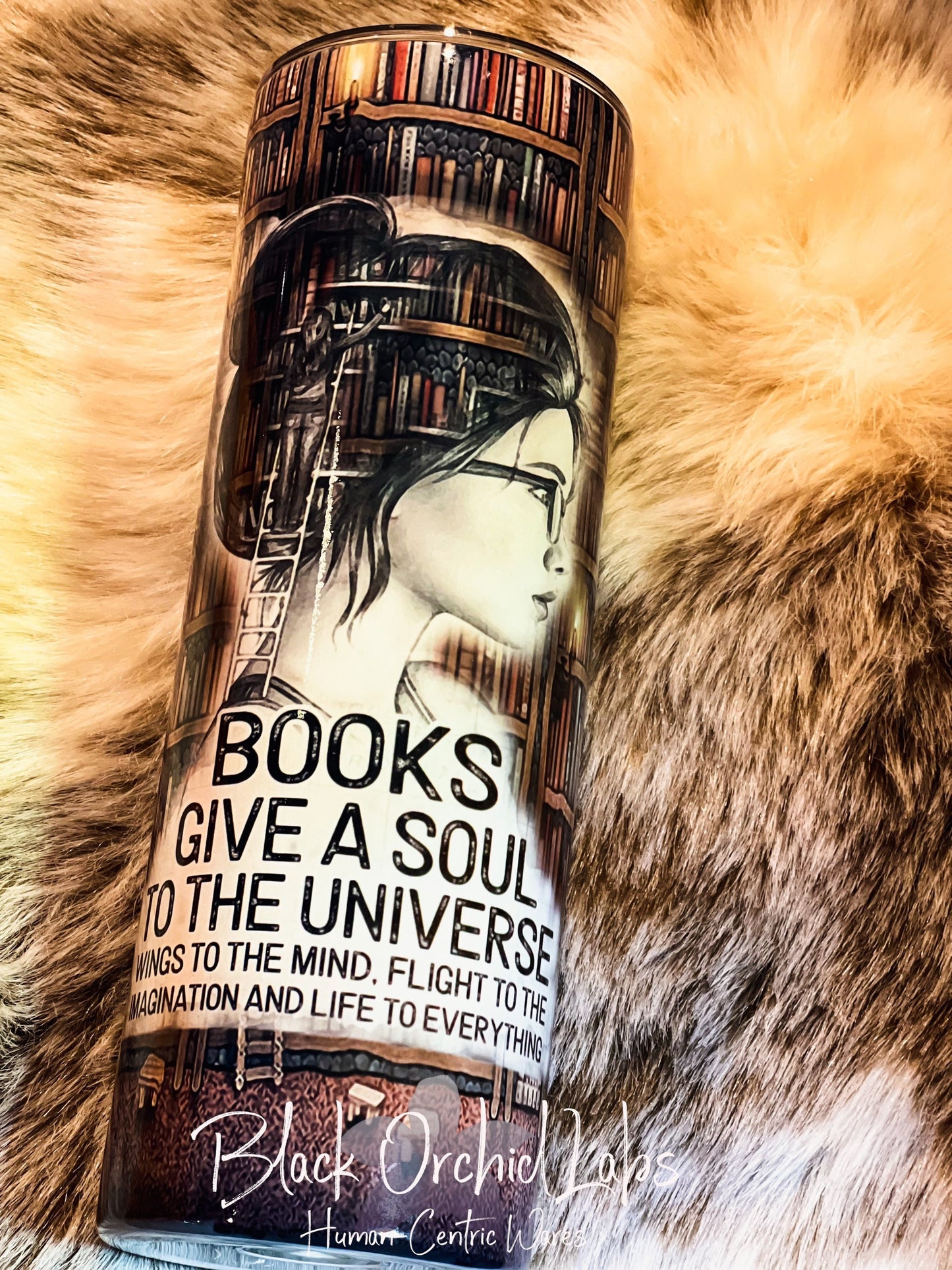 Book lover Library Tumbler, library Travel Mug, gift for reader, coffee tumbler, reader gift, fantasy, bookish gift, minimalist