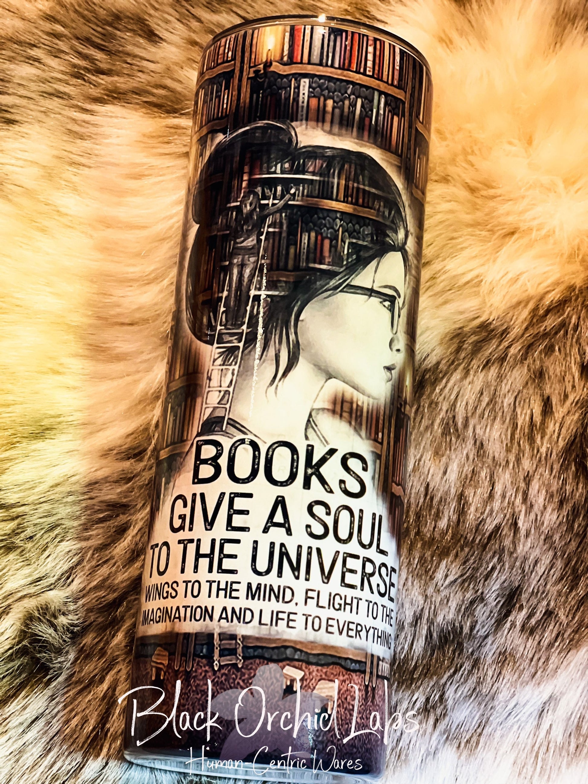 Book lover Library Tumbler, library Travel Mug, gift for reader, coffee tumbler, reader gift, fantasy, bookish gift, minimalist