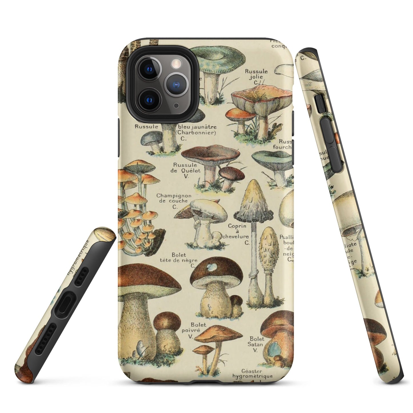 Cottagecore Tough Case for iPhone®, mushroom phone case, cottagecore woodland accessories