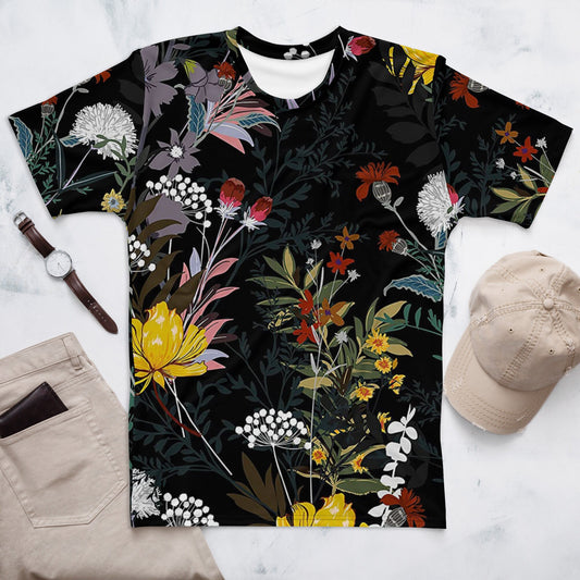 Cottagecore floral Unisex Tshirt, Dark academia womens clothing, goblincore, cottagecore spring unisex clothing