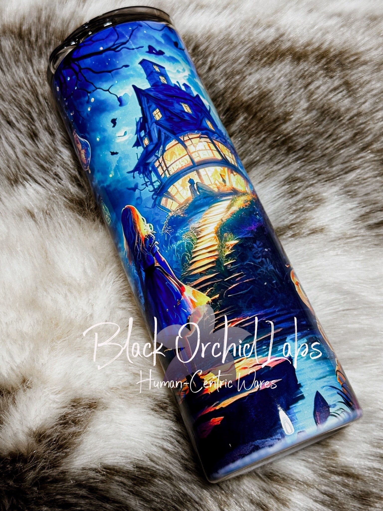 Dark Academia, Alice in Wonderland Tumbler, Personalized tumbler, Mug, White Rabbit Tumbler, Hatter, Gift for her, minimalist, Bookish