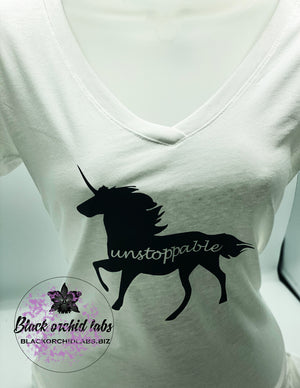 Unstoppable Unicorn T-shirt, Tank, Hoodie, or Tote, Women’s Empowerment Gift, Motivational Gift, Positive Messages