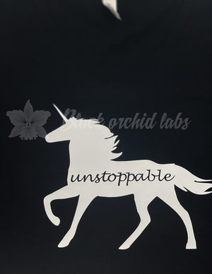 Unstoppable Unicorn T-shirt, Tank, Hoodie, or Tote, Women’s Empowerment Gift, Motivational Gift, Positive Messages